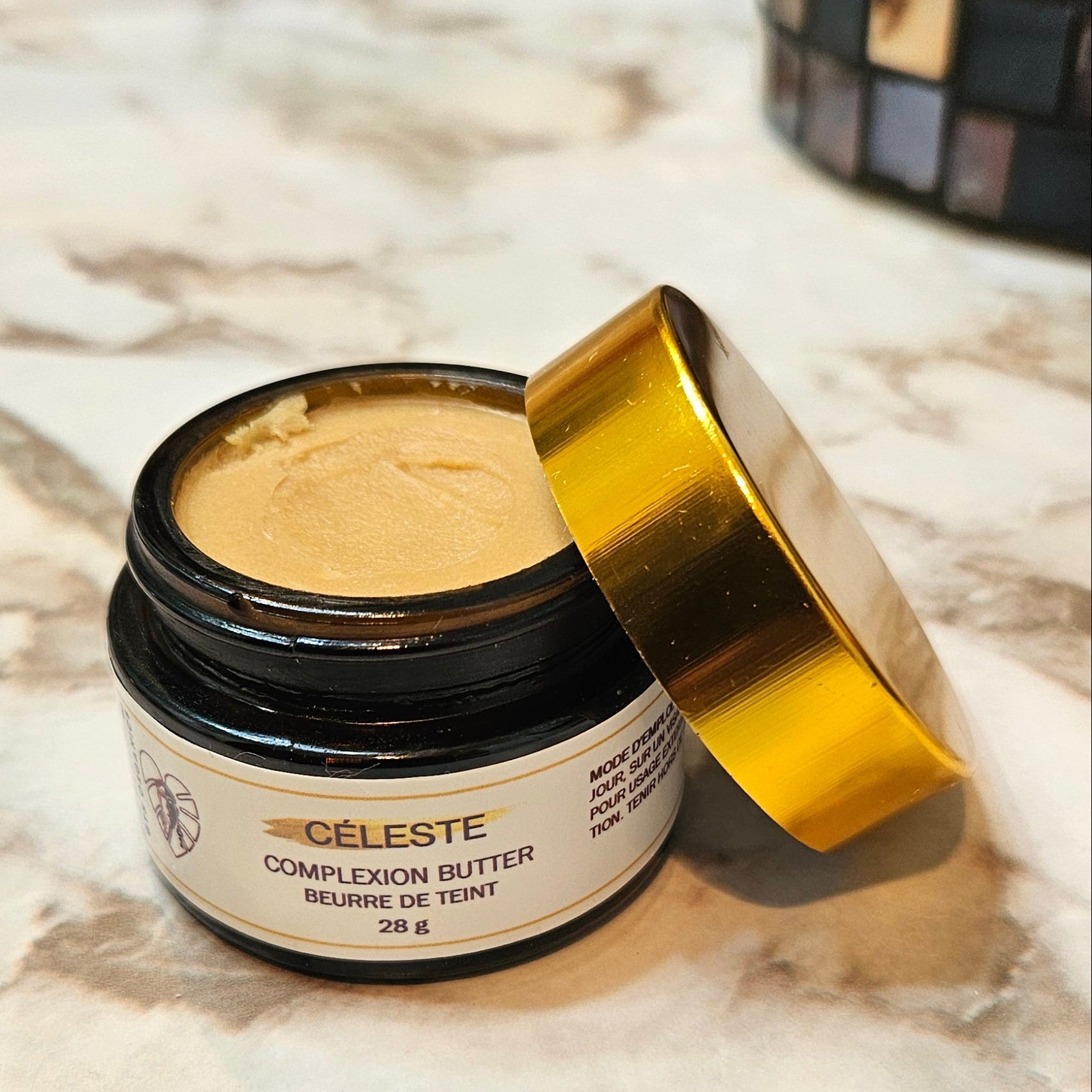 Céleste Complexion Butter Open Jar